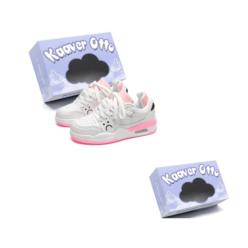 KAAVER OTTO Износостойкие и легкие мид-топ скейтбордские кроссовки унисекс бело-розовые, цвет White Pink
KAAVER OTTO Износостойкие и легкие мид-топ скейтбордские кроссовки унисекс бело-розовые, цвет White Pink