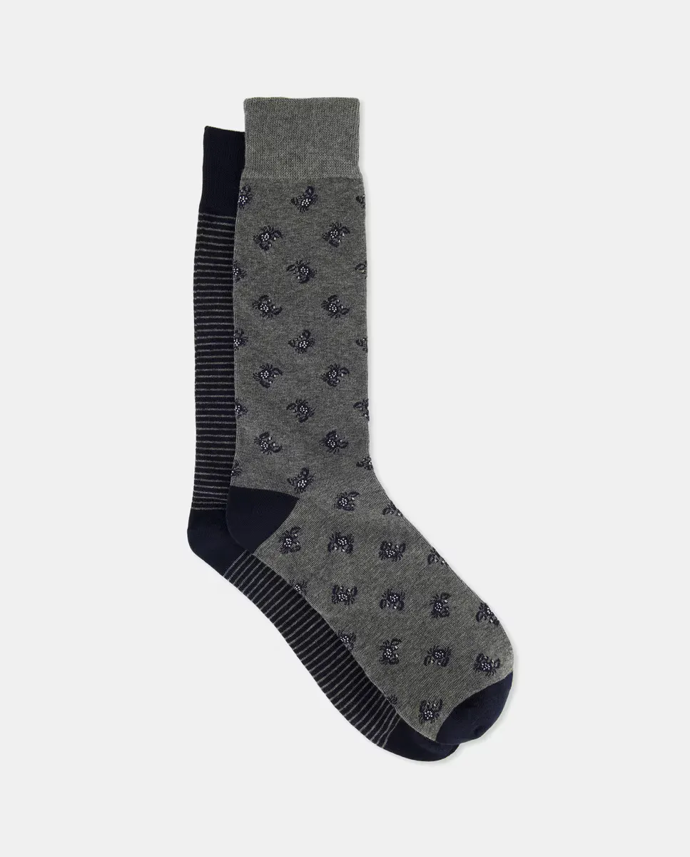 Упаковка из 2 мужских спортивных носков с рисунком Dustin, серый
Упаковка из 2 мужских спортивных носков с рисунком Dustin, серый