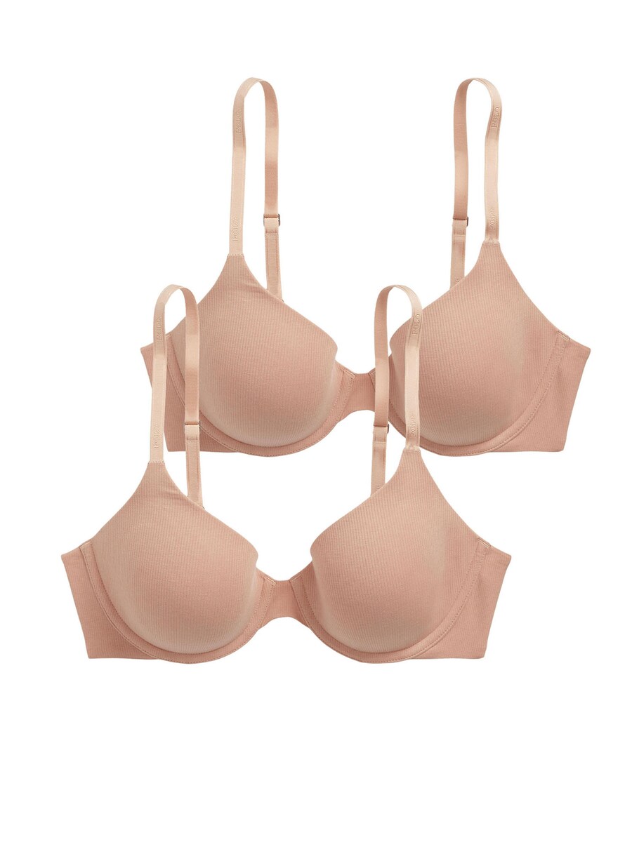 Бюстгальтер-футболка Polo Ralph Lauren Polo Essentials, бежевый 
Бюстгальтер-футболка Polo Ralph Lauren Polo Essentials, бежевый