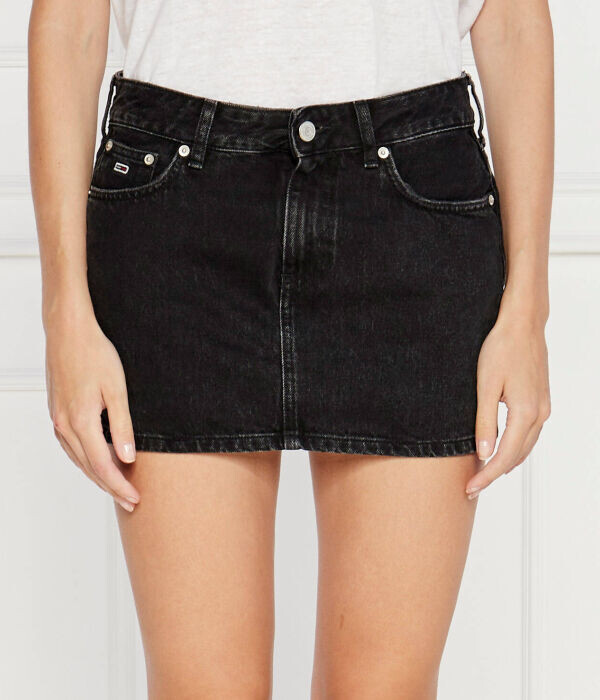 Юбка джинсовая Tommy Jeans Sophie, черный
Юбка джинсовая Tommy Jeans Sophie, черный