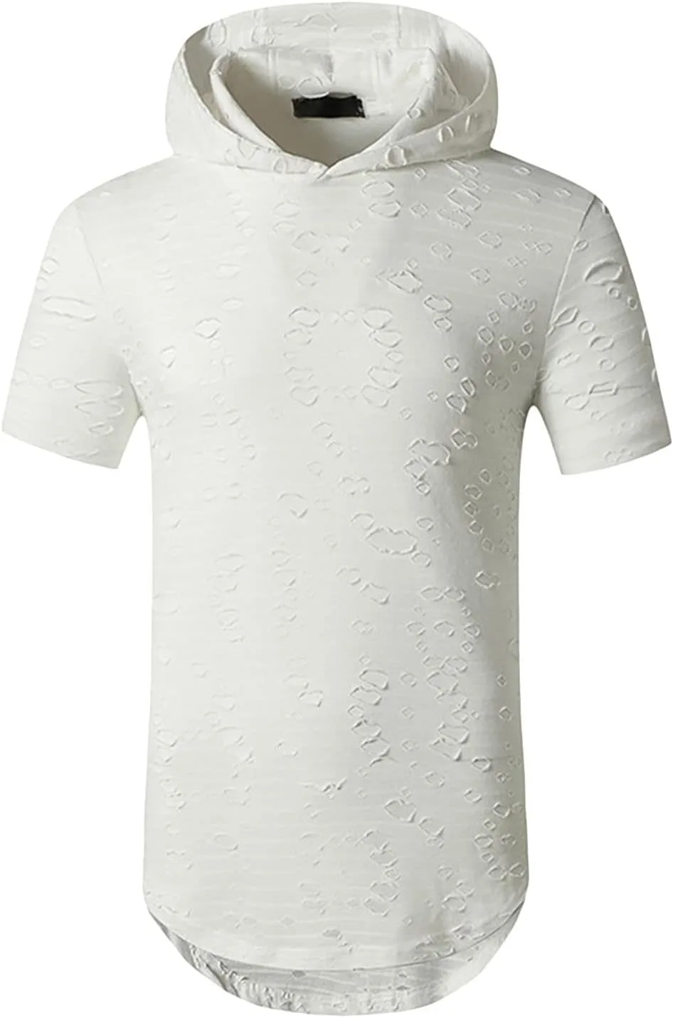 Мужская футболка с асимметричным дизайном и эффектом потертости Gsywaipei
Мужская футболка с асимметричным дизайном и эффектом потертости Gsywaipei