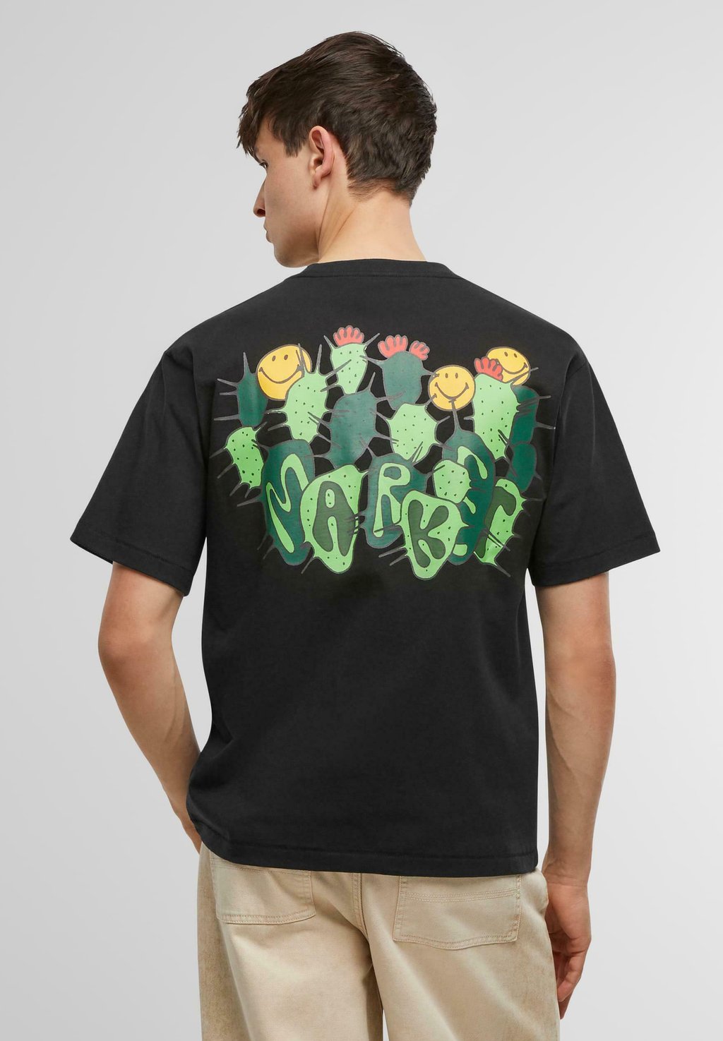 Футболка с принтом SMILEY CACTUS Market, черный
Футболка с принтом SMILEY CACTUS Market, черный