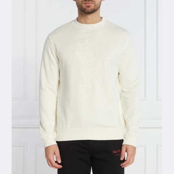 Толстовка обычного кроя Karl Lagerfeld, экрю
Толстовка обычного кроя Karl Lagerfeld, экрю