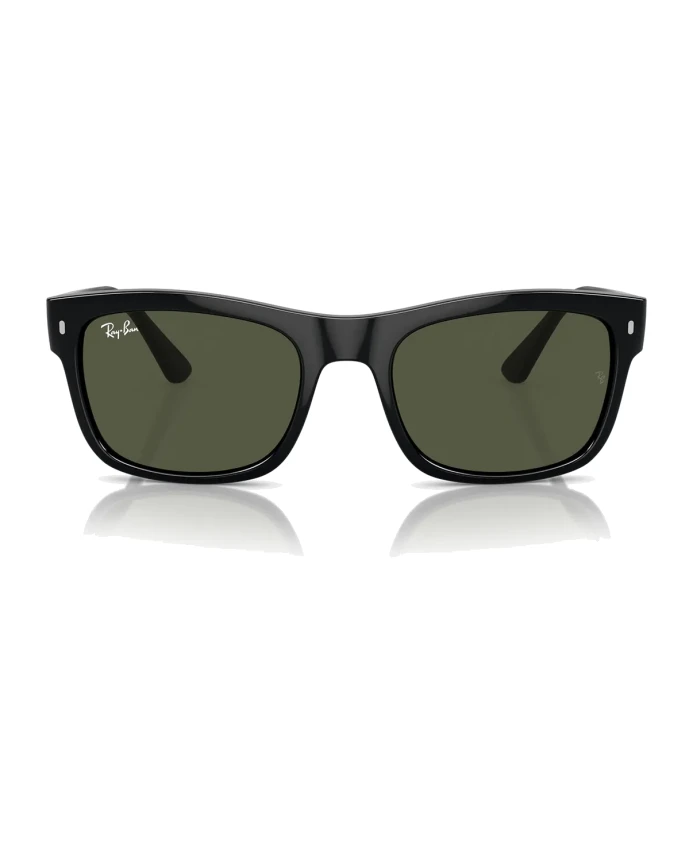 Прямоугольные солнцезащитные очки с зелеными линзами Ray-Ban, черный
Прямоугольные солнцезащитные очки с зелеными линзами Ray-Ban, черный