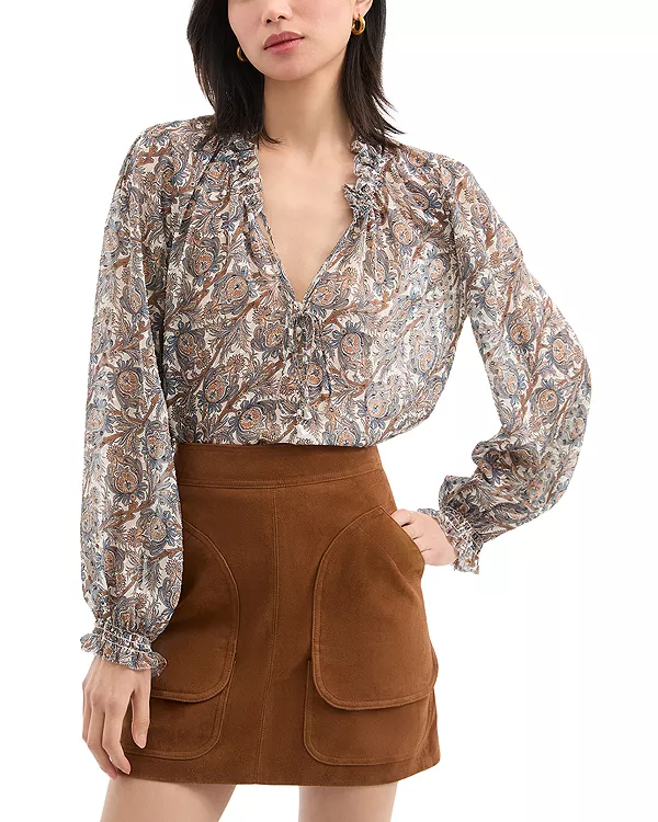 Блузка «Гикори» Veronica Beard, мультиколор
Блузка «Гикори» Veronica Beard, мультиколор