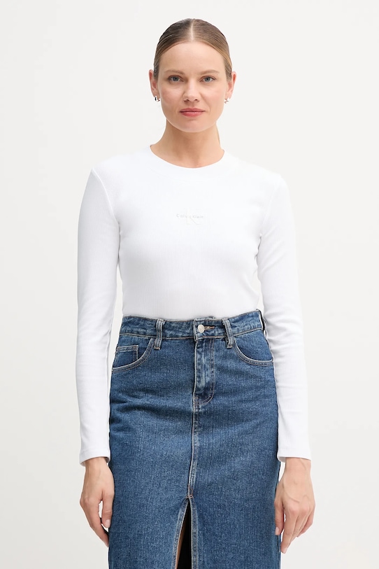Лонгслив Calvin Klein Jeans, белый
Лонгслив Calvin Klein Jeans, белый