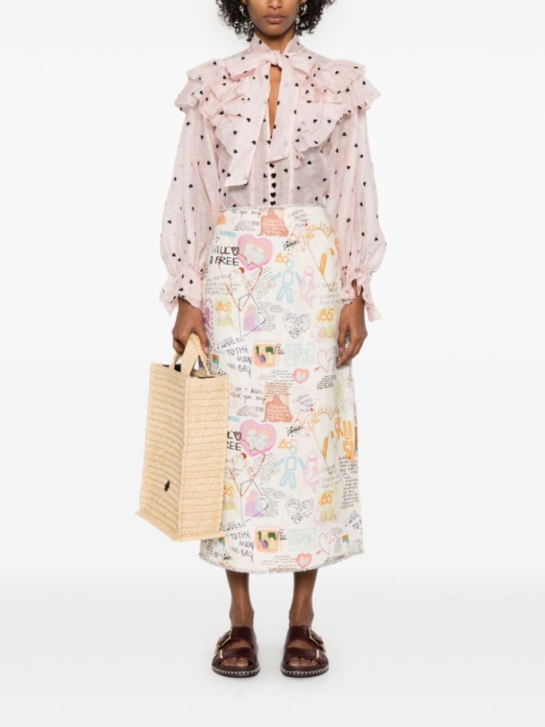 Блузка Crush ZIMMERMANN, розовый
Блузка Crush ZIMMERMANN, розовый