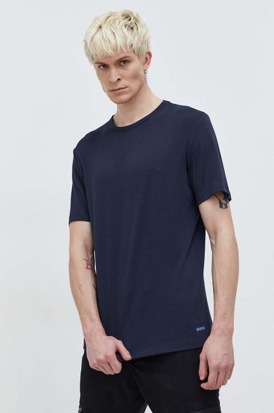 Хлопковая футболка Hugo, темно-синий
Хлопковая футболка Hugo, темно-синий
