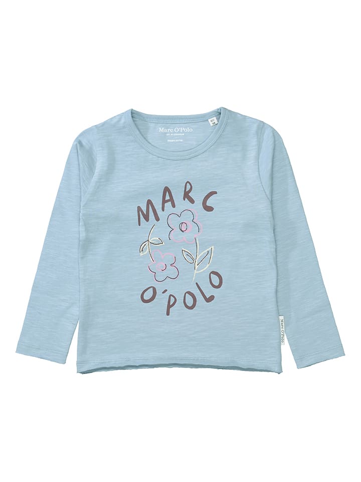 Рубашка с длинным рукавом Marc O'Polo Junior, светло-синий 
Рубашка с длинным рукавом Marc O'Polo Junior, светло-синий