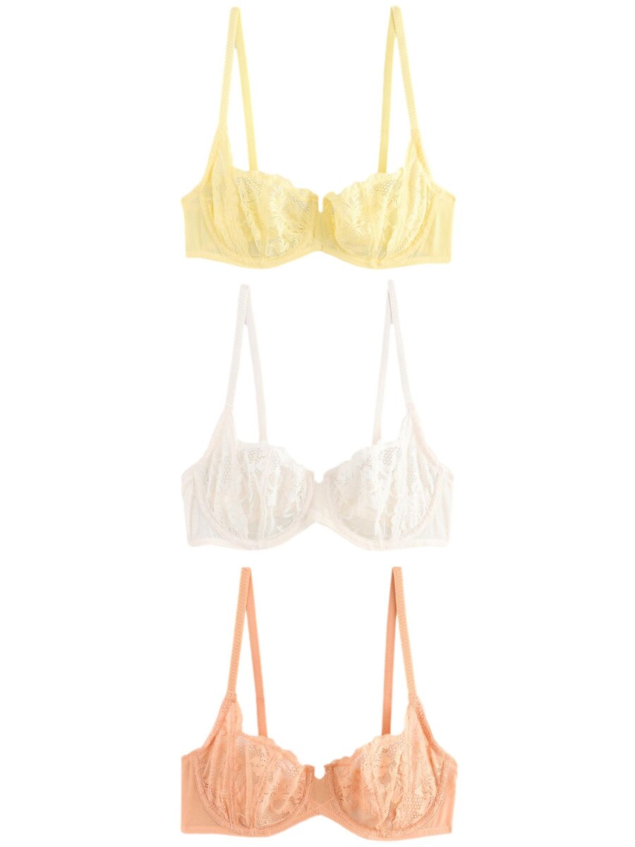 Бюстгальтер-футболка Next, цвет Yellow/Apricot/White
Бюстгальтер-футболка Next, цвет Yellow/Apricot/White