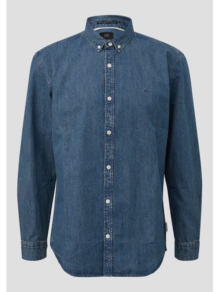 Рубашка QS, синий
Рубашка QS, синий