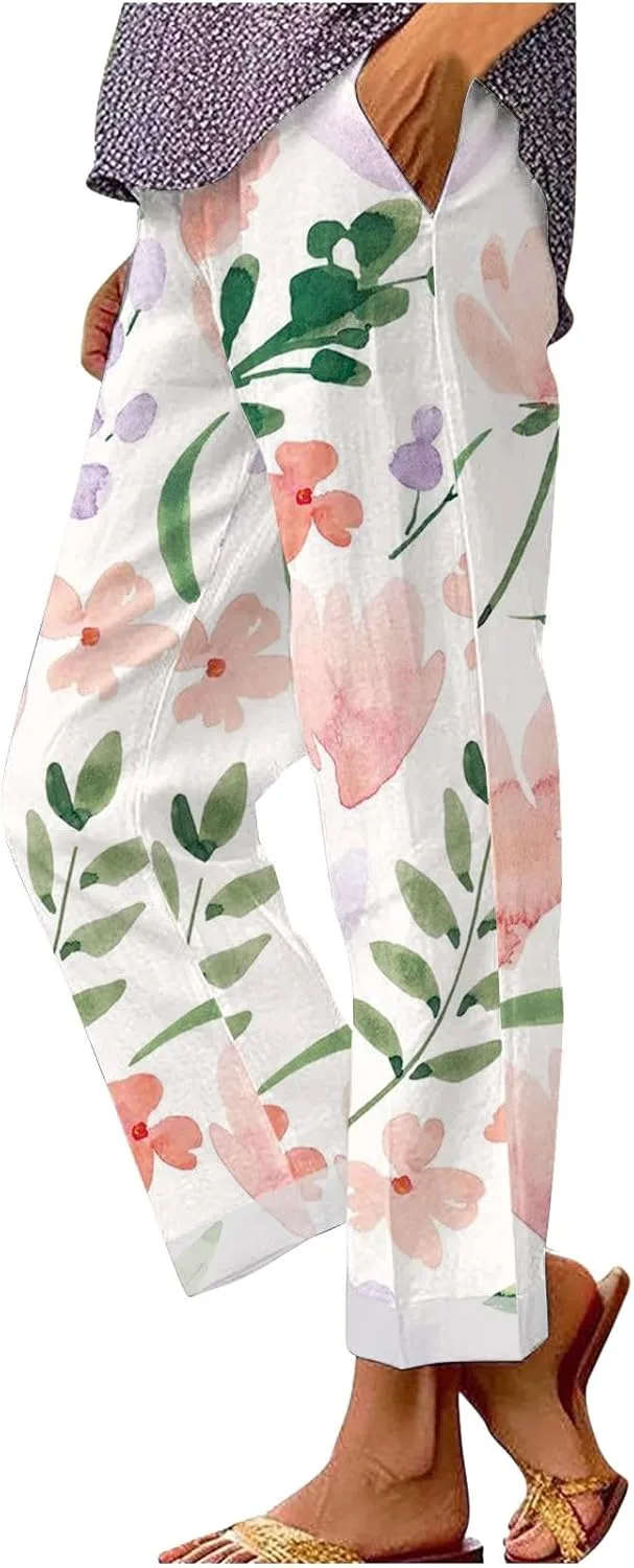 Женские хлопковые льняные палаццо с длинным поясом LCMTWX
Женские хлопковые льняные палаццо с длинным поясом LCMTWX