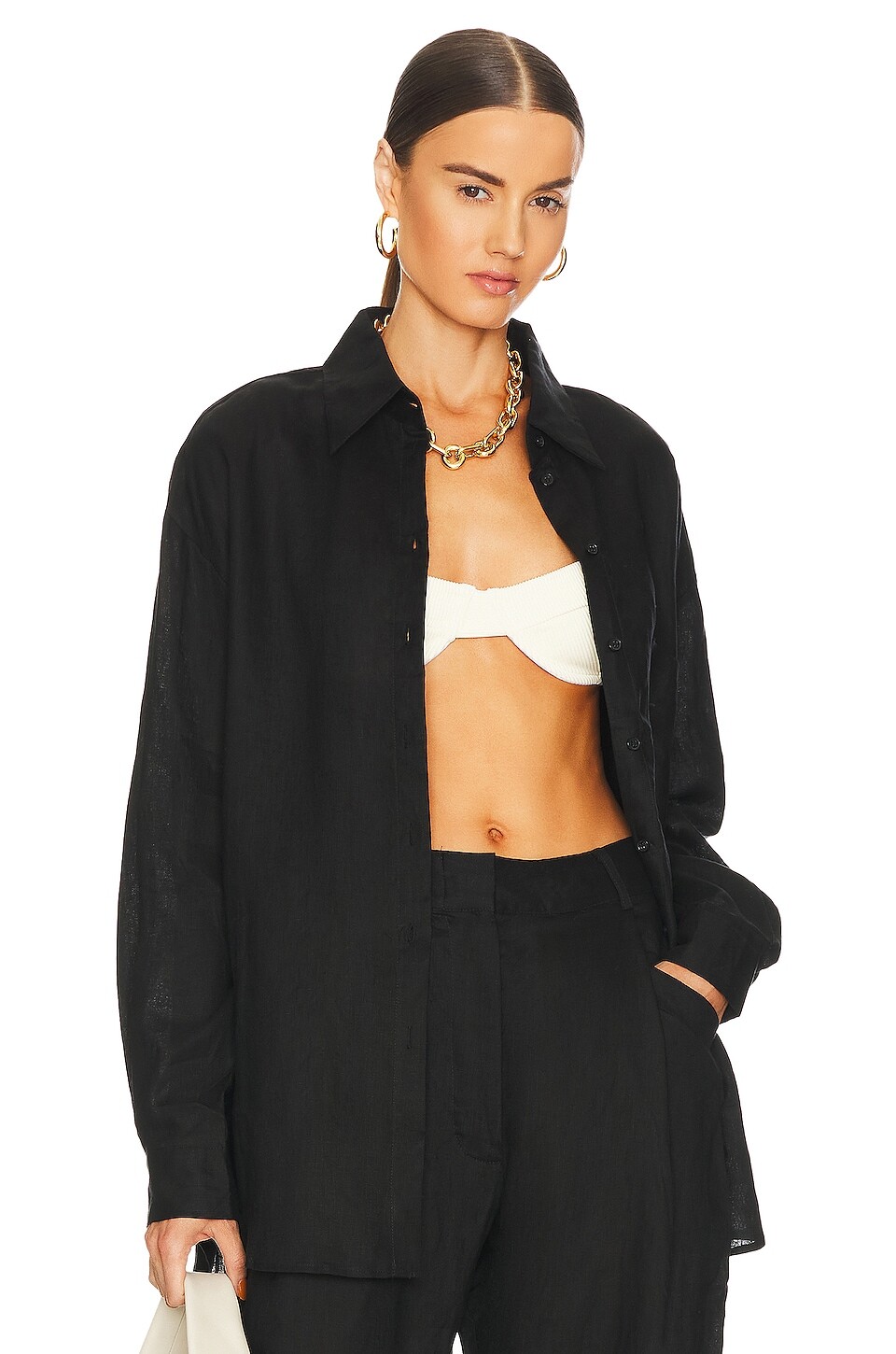 Рубашка AEXAE Linen Woven, черный
Рубашка AEXAE Linen Woven, черный