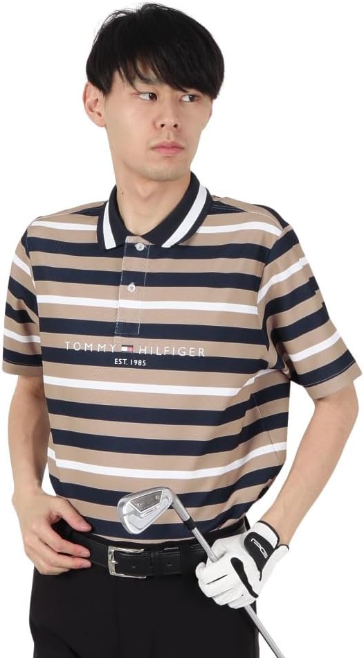 Мужская поло-рубашка Tommy Hilfiger Golf Classic THMA506 с коротким рукавом и многослойной отделкой, песочный
Мужская поло-рубашка Tommy Hilfiger Golf Classic THMA506 с коротким рукавом и многослойной отделкой, песочный