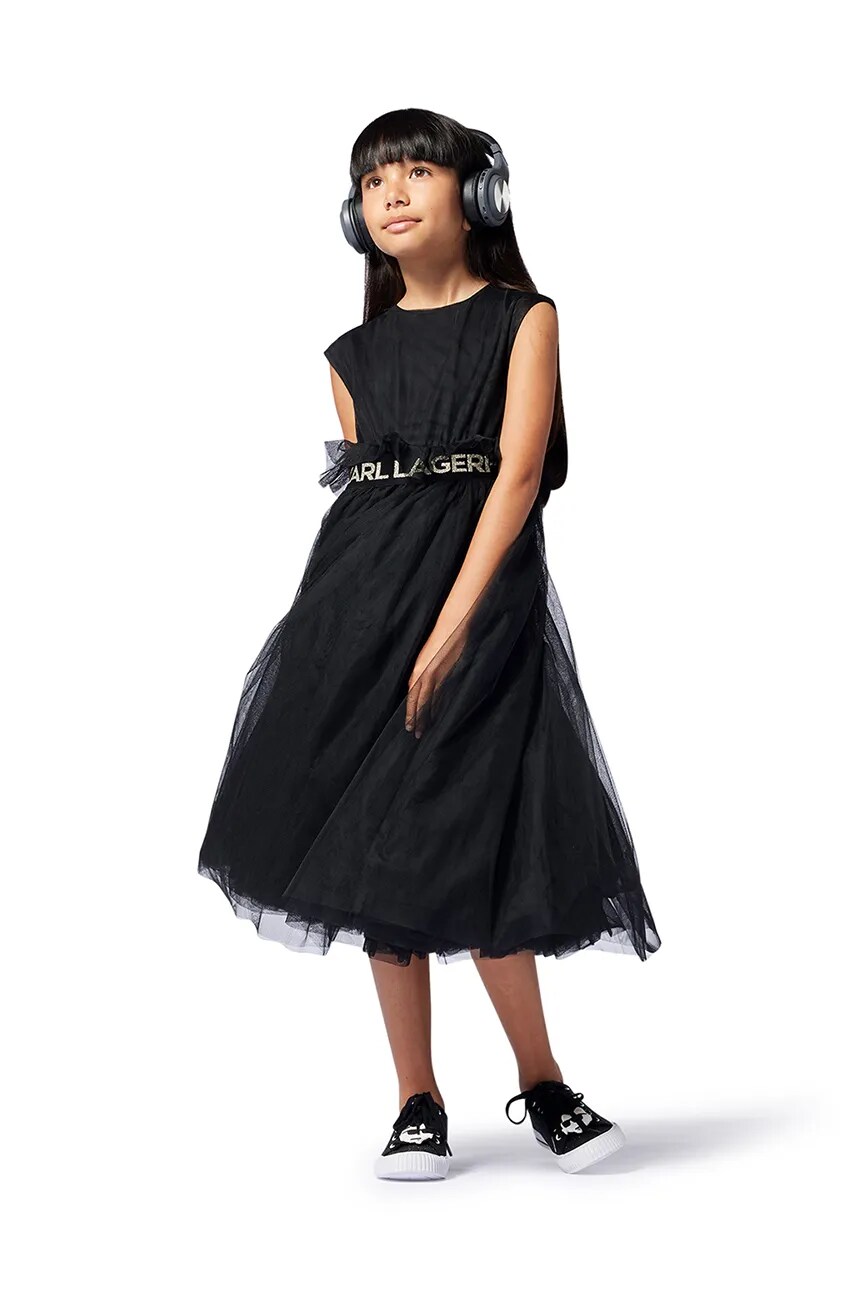 Детское платье Karl Lagerfeld, черный
Детское платье Karl Lagerfeld, черный