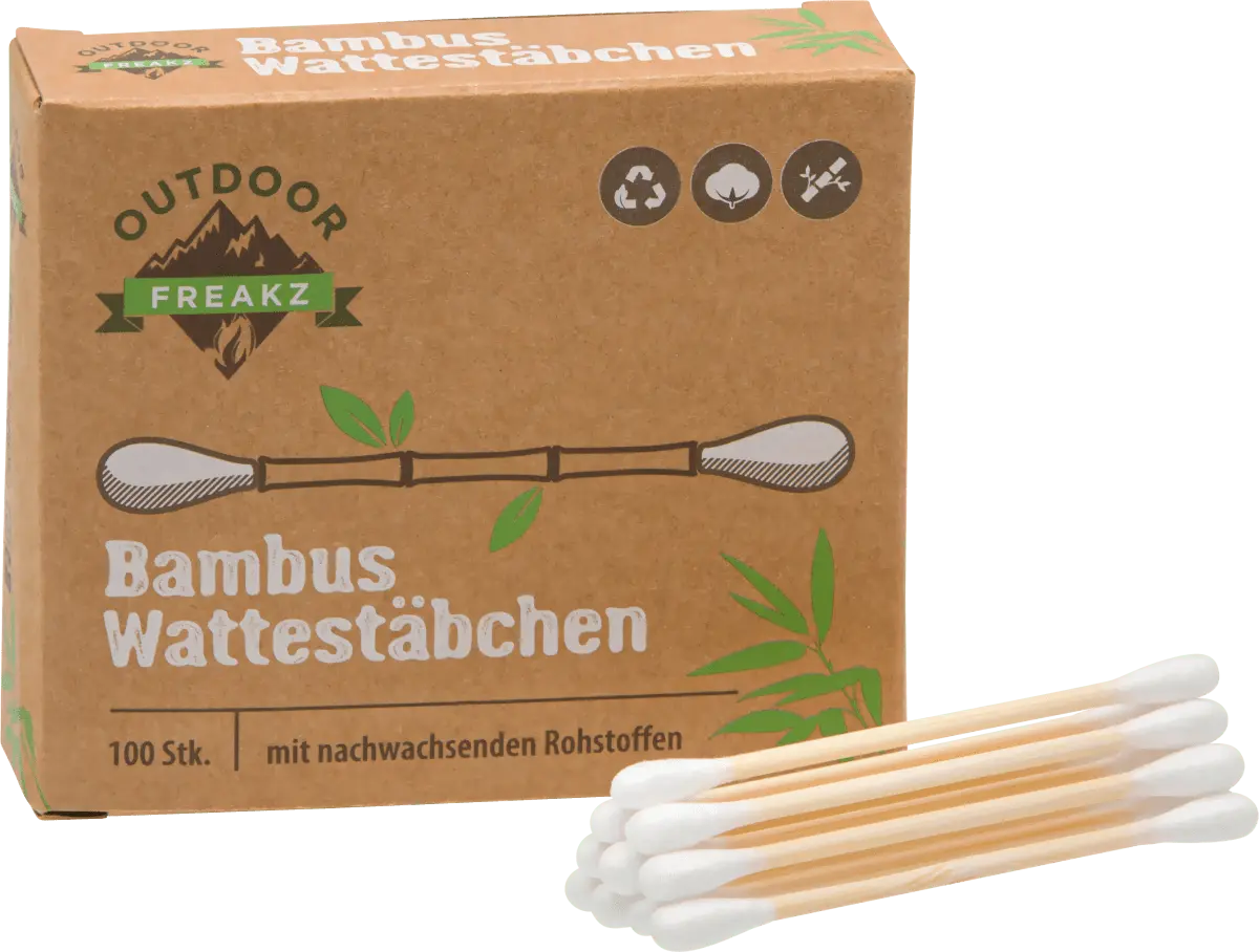 Ватные палочки бамбуковые 100 шт. Outdoor Freakz
Ватные палочки бамбуковые 100 шт. Outdoor Freakz