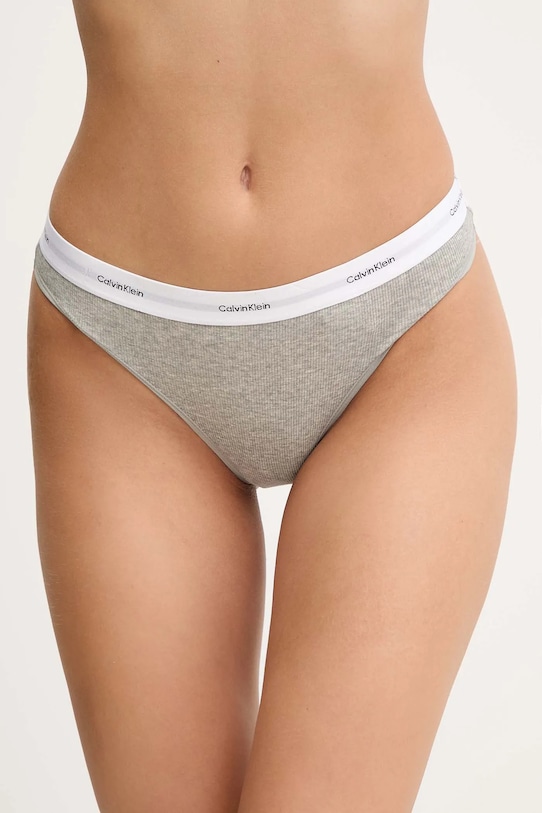 Стринги Calvin Klein Underwear, серый
Стринги Calvin Klein Underwear, серый