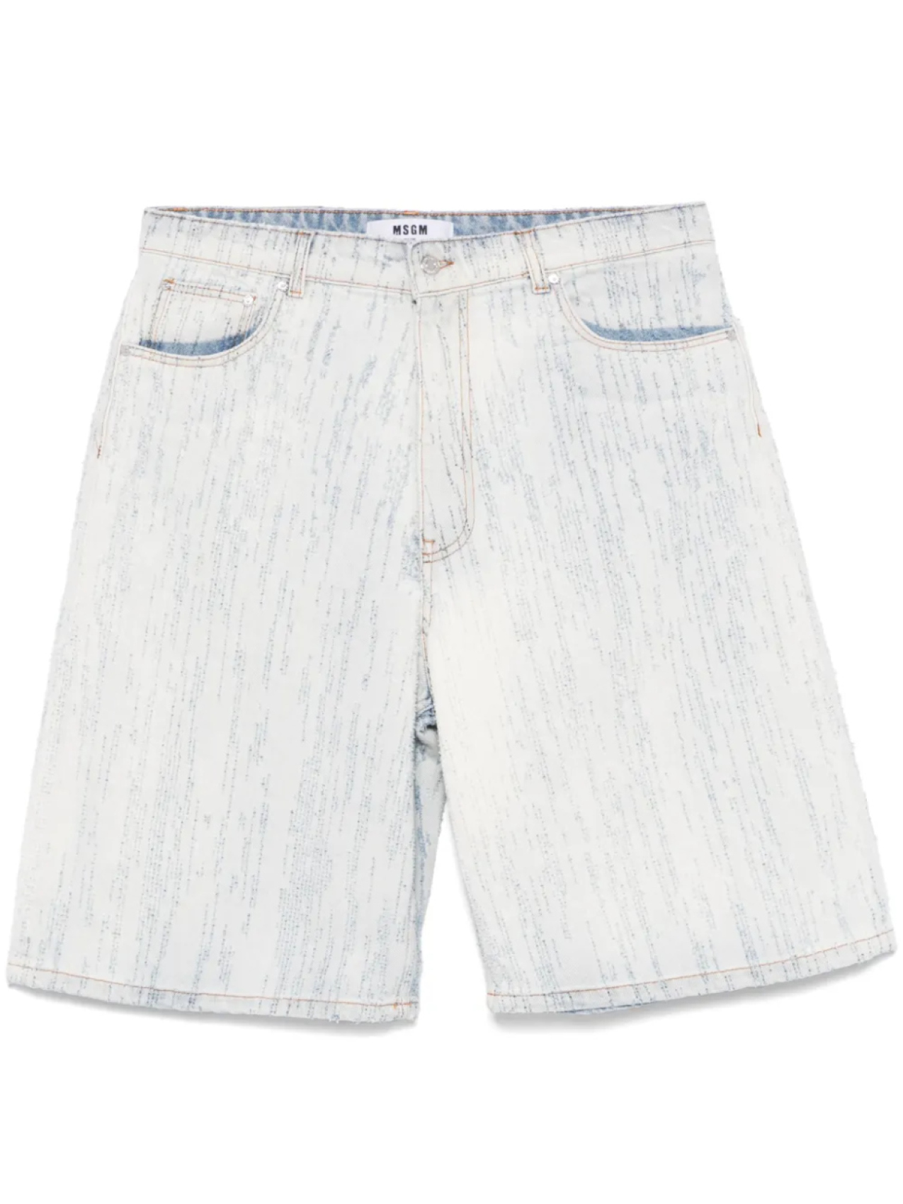 Шорты-бермуды из денима MSGM, синий
Шорты-бермуды из денима MSGM, синий