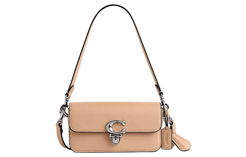 Студийная кожаная коровья переносная сумка через плечо женская кожа COACH
Студийная кожаная коровья переносная сумка через плечо женская кожа COACH