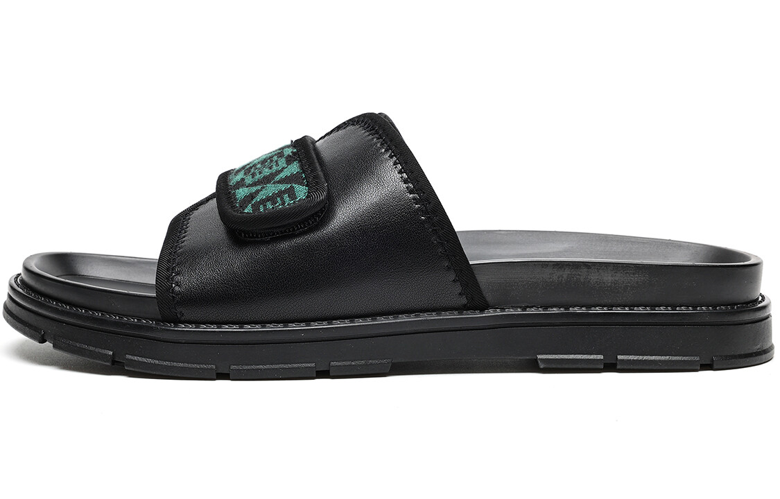 Шлепанцы мужские черный/зеленый Trumppipe
Шлепанцы мужские черный/зеленый Trumppipe