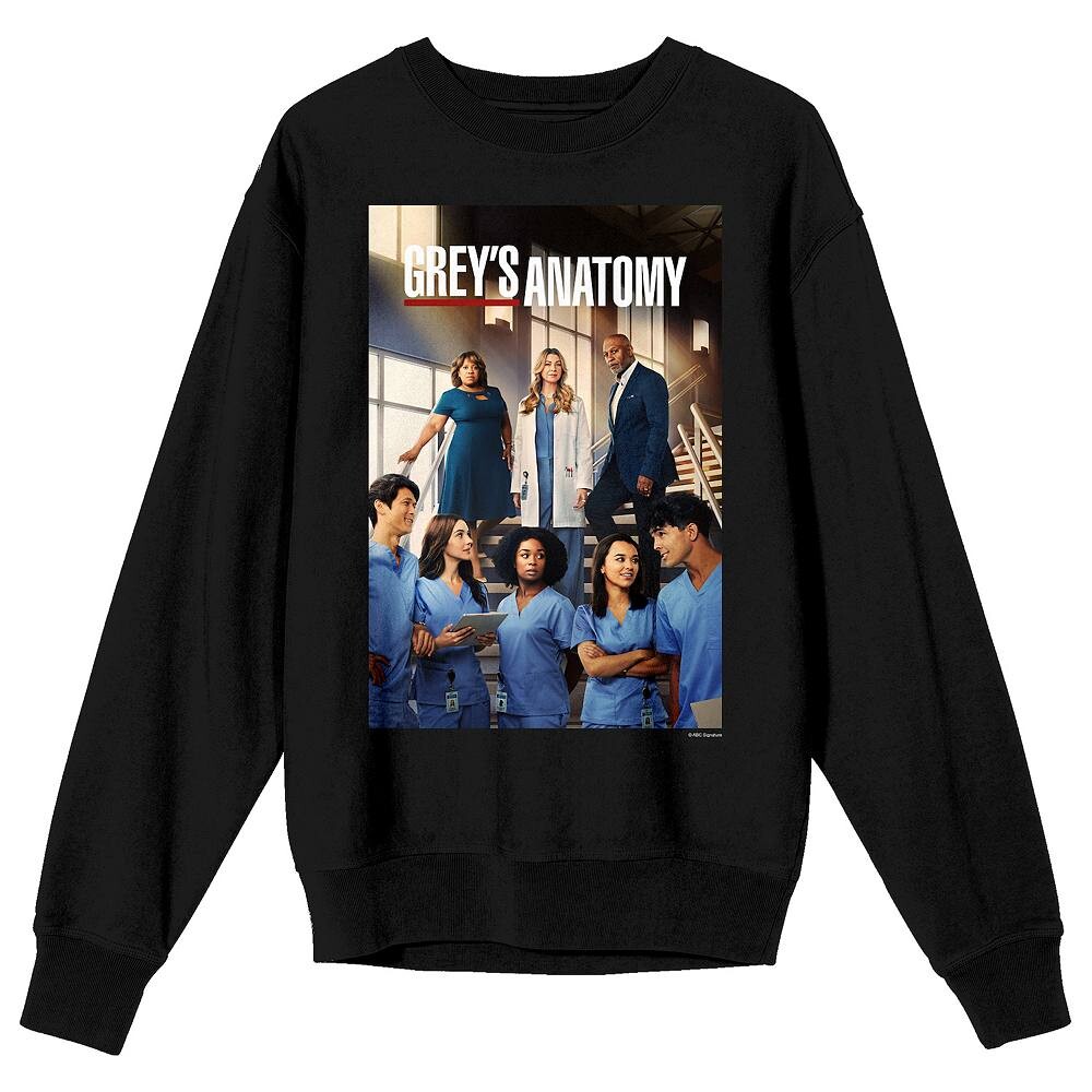Мужской свитшот с графическим рисунком Grey's Anatomy Begin Again Licensed Character, черный
Мужской свитшот с графическим рисунком Grey's Anatomy Begin Again Licensed Character, черный
