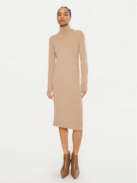 Трикотажное платье обычного кроя Calvin Klein, коричневый
Трикотажное платье обычного кроя Calvin Klein, коричневый