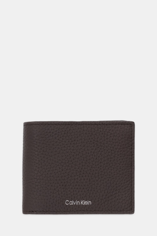 Кожаный кошелек Calvin Klein, коричневый
Кожаный кошелек Calvin Klein, коричневый