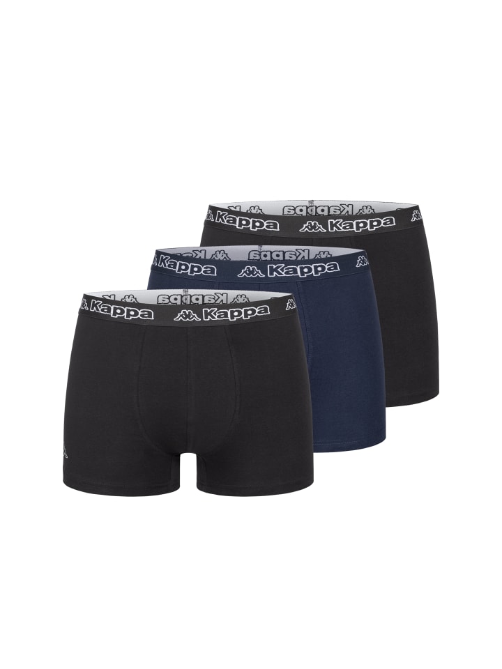 Боксерские трусы Kappa, цвет kappa boxershorts 3er pack 2x schwarz 1x blau
Боксерские трусы Kappa, цвет kappa boxershorts 3er pack 2x schwarz 1x blau