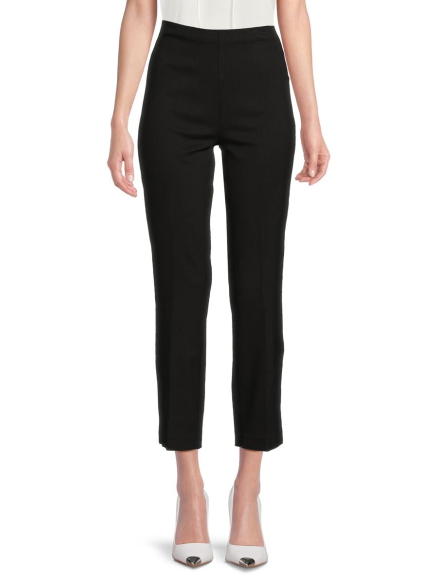 Прямые брюки-клеш SANDY Saks Fifth Avenue, черный 
Прямые брюки-клеш SANDY Saks Fifth Avenue, черный