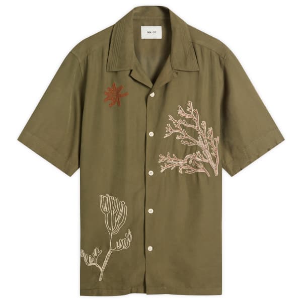 Рубашка с короткими рукавами с вышивкой «Хулио» Nn07, цвет capers
Рубашка с короткими рукавами с вышивкой «Хулио» Nn07, цвет capers