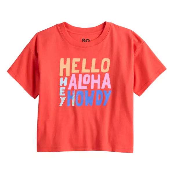 Детская и подростковая футболка с коротким рукавом и принтом, свободный крой, размеры S-XXL So, цвет hello hey rose
Детская и подростковая футболка с коротким рукавом и принтом, свободный крой, размеры S-XXL So, цвет hello hey rose