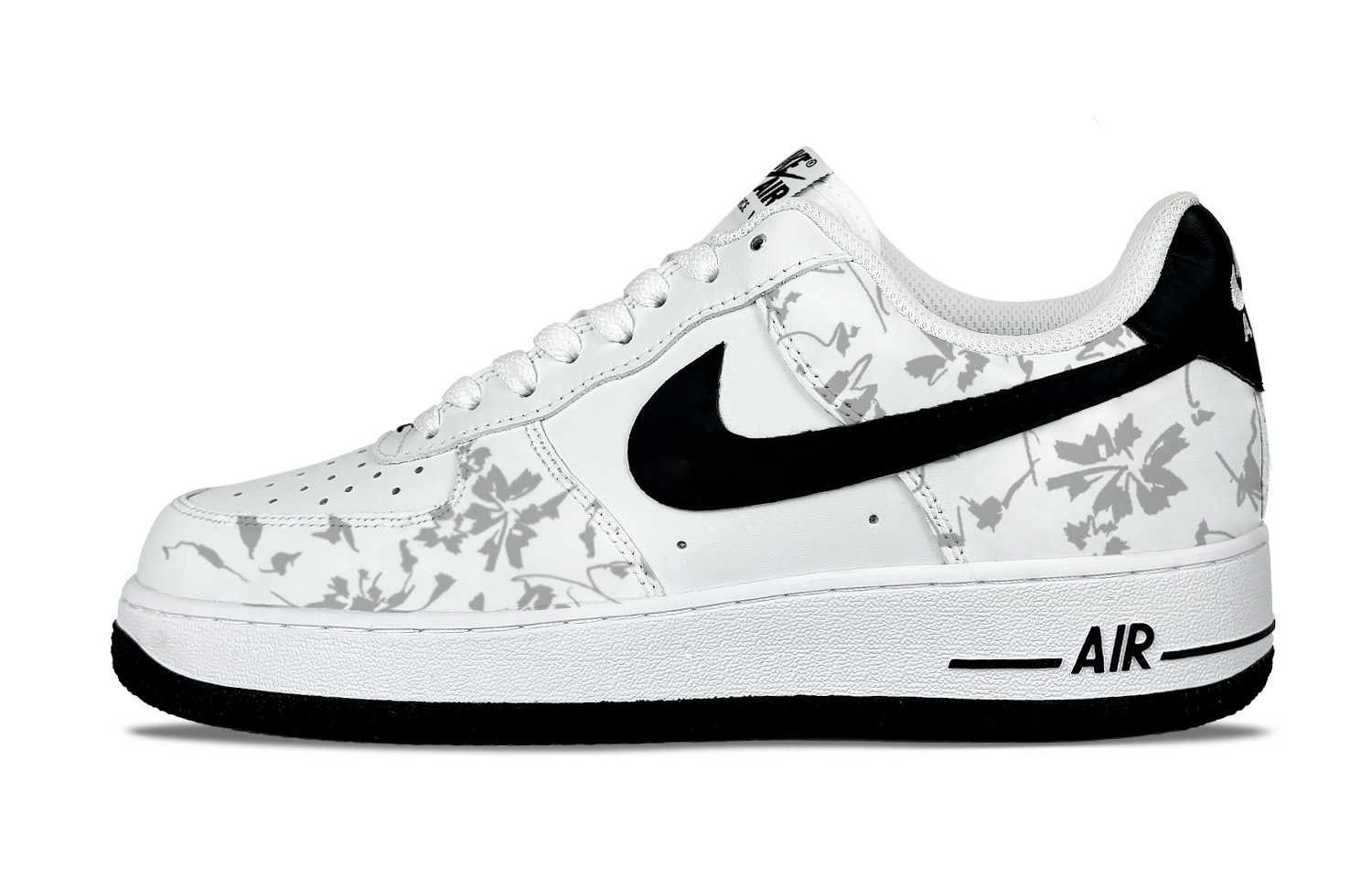 Nike Air Force 1 нескользящие низкие скейтерские кроссовки мужские black white gray
Nike Air Force 1 нескользящие низкие скейтерские кроссовки мужские black white gray
