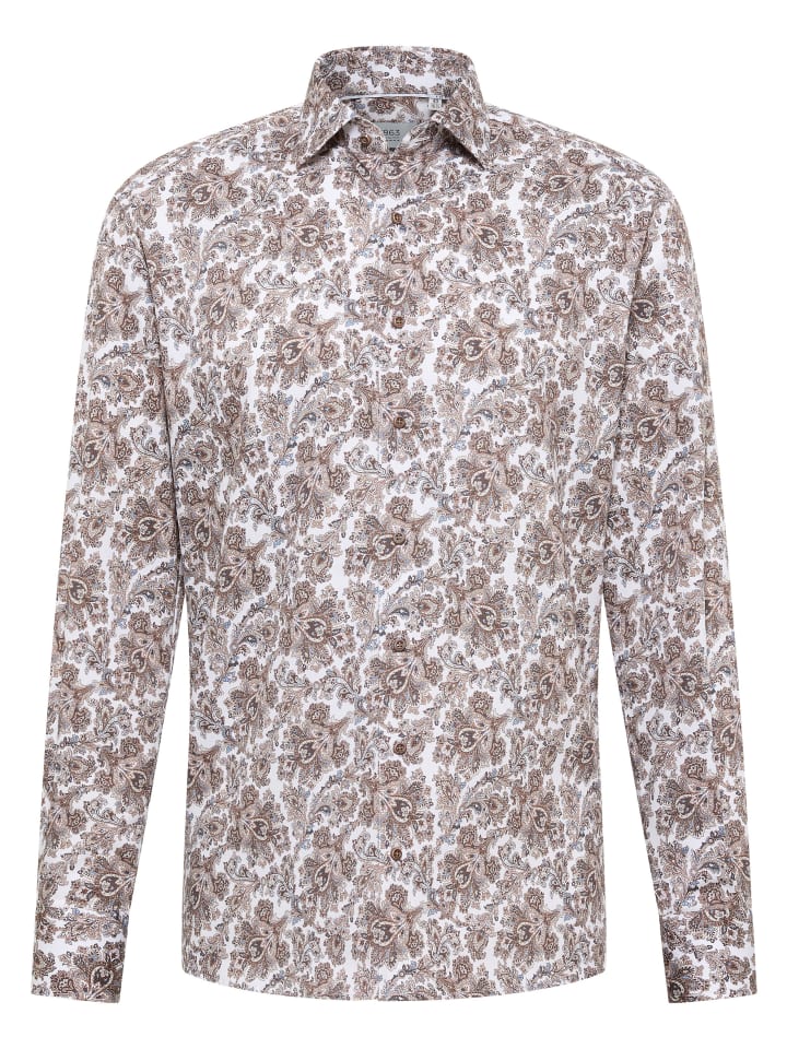 Рубашка MODERN FIT бежевого цвета Eterna
Рубашка MODERN FIT бежевого цвета Eterna