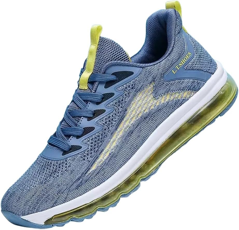 Lexamen Mens Кроссовки с Блокировкой Цвета Легкие, Дышащие, Удобные Обувь с Воздушной Подушкой Для Ходьбы, Повседневные, Спортивные Кроссовки, синий
Lexamen Mens Кроссовки с Блокировкой Цвета Легкие, Дышащие, Удобные Обувь с Воздушной Подушкой Для Ходьбы, Повседневные, Спортивные Кроссовки, синий