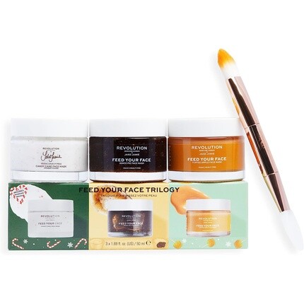 Revolution Skincare London Jake Jamie Christmas Mask Trio Набор 3 x 50 мл
Revolution Skincare London Jake Jamie Christmas Mask Trio Набор 3 x 50 мл