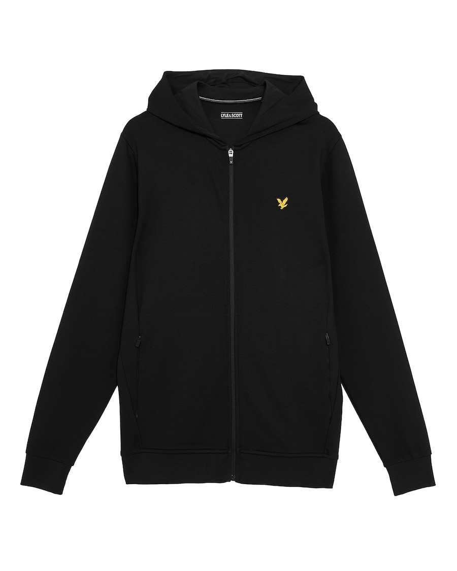 Толстовка с капюшоном на молнии Lyle & Scott, черный
Толстовка с капюшоном на молнии Lyle & Scott, черный