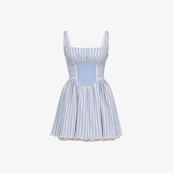 Платье мини House Of Cb Liesl из эластичной ткани в полоску, синий
Платье мини House Of Cb Liesl из эластичной ткани в полоску, синий