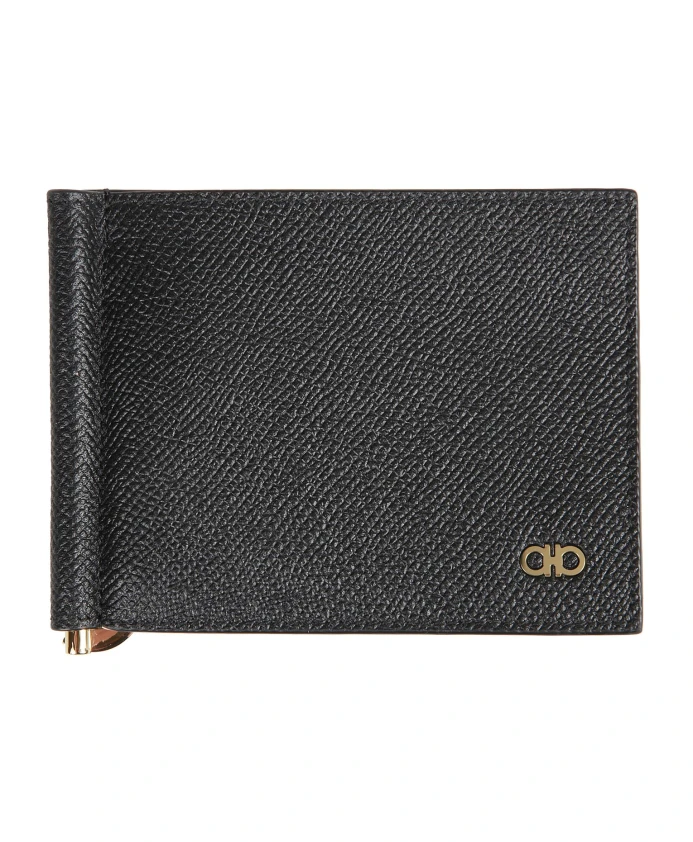 Стильный кожаный кошелек Ferragamo, черный
Стильный кожаный кошелек Ferragamo, черный