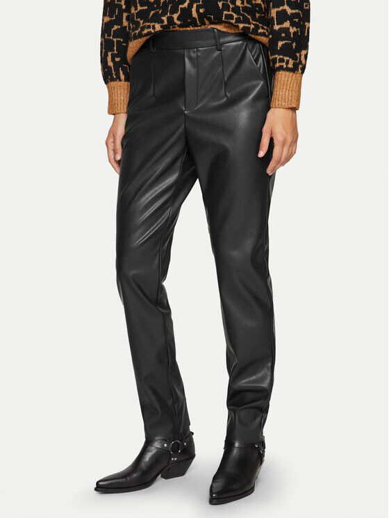 Брюки стандартного кроя из искусственной кожи Vila, черный
Брюки стандартного кроя из искусственной кожи Vila, черный