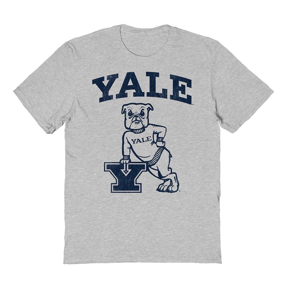 Мужская футболка с рисунком Yale Bulldog Licensed Character, цвет Sport Grey 
Мужская футболка с рисунком Yale Bulldog Licensed Character, цвет Sport Grey