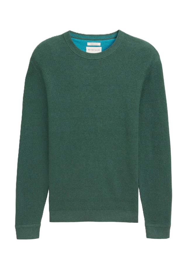 Хлопковый свитер Tom Tailor, зеленый
Хлопковый свитер Tom Tailor, зеленый