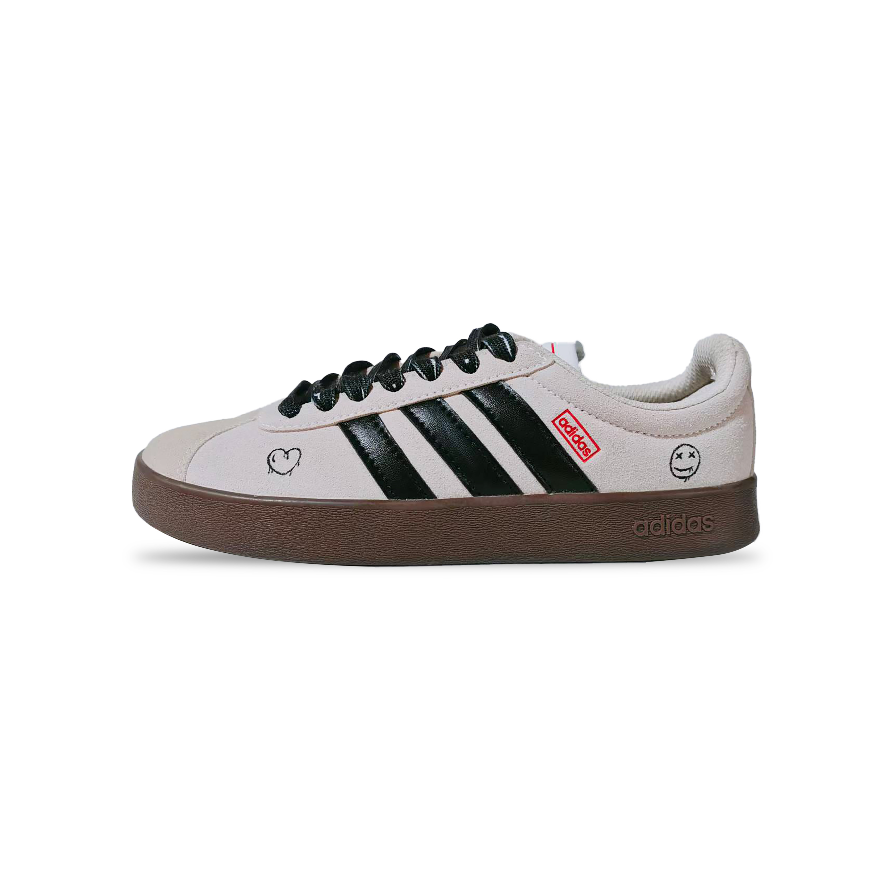 Adidas VL COURT 20 Fun Graffiti Balance Низкие скейтбордные кроссовки унисекс, черный и серый
Adidas VL COURT 20 Fun Graffiti Balance Низкие скейтбордные кроссовки унисекс, черный и серый