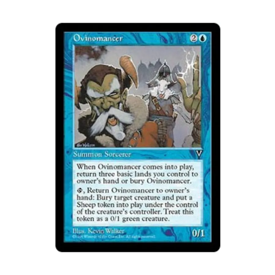 CCG Овиномант (U), MTG - Visions
CCG Овиномант (U), MTG - Visions