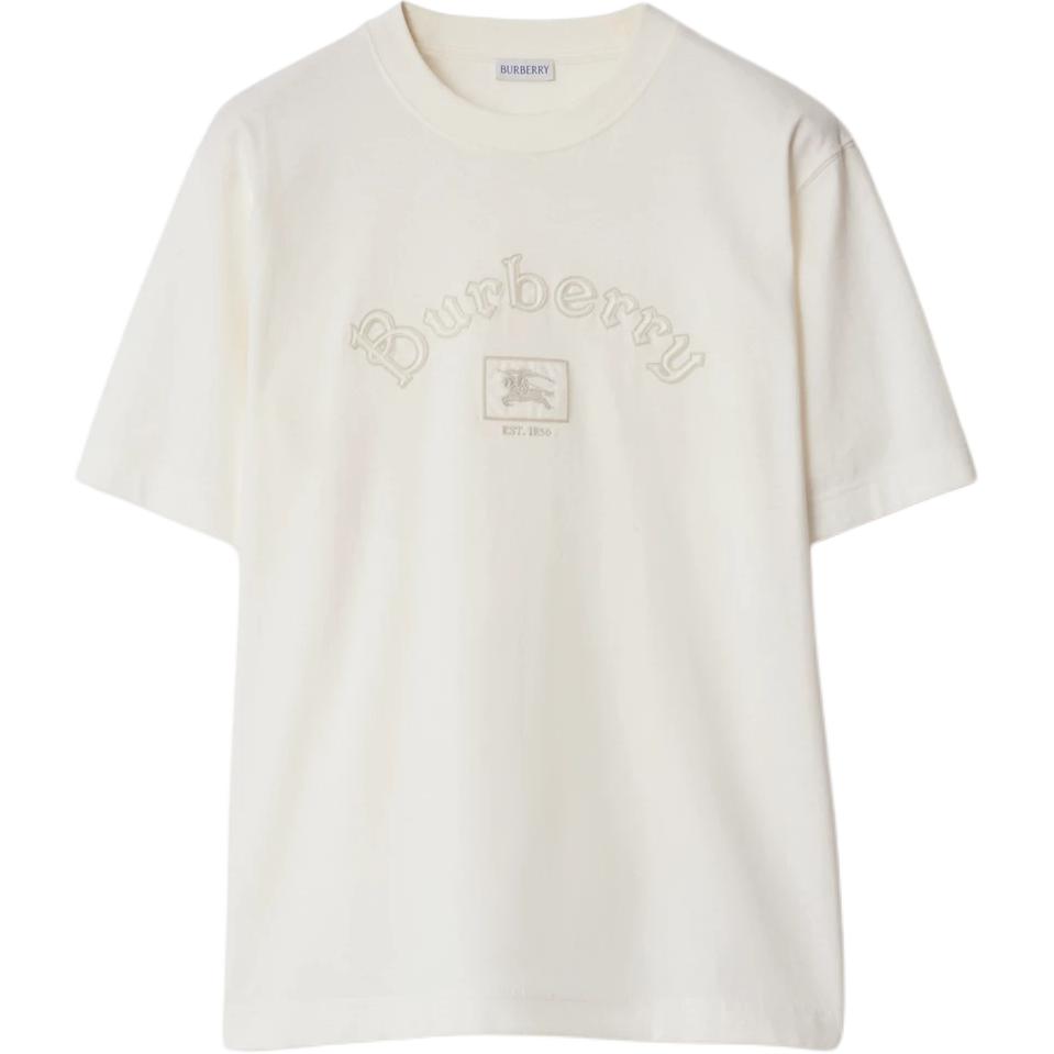 Футболка с логотипом Equestrian Knight Burberry, белый
Футболка с логотипом Equestrian Knight Burberry, белый