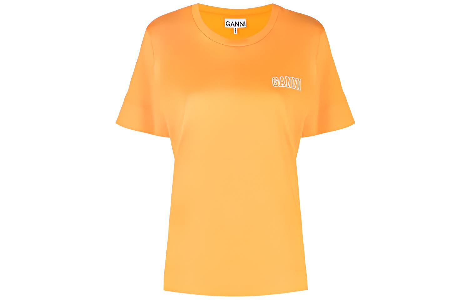 Футболка женская оранжевая GANNI
Футболка женская оранжевая GANNI