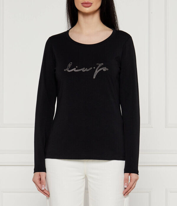 Лонгслив женский Liu Jo Sport с надписью, черный
Лонгслив женский Liu Jo Sport с надписью, черный