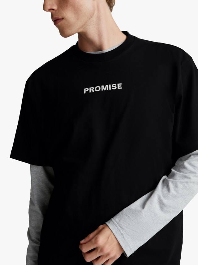 Футболка с принтом и круглым вырезом из хлопка Benetton
Футболка с принтом и круглым вырезом из хлопка Benetton