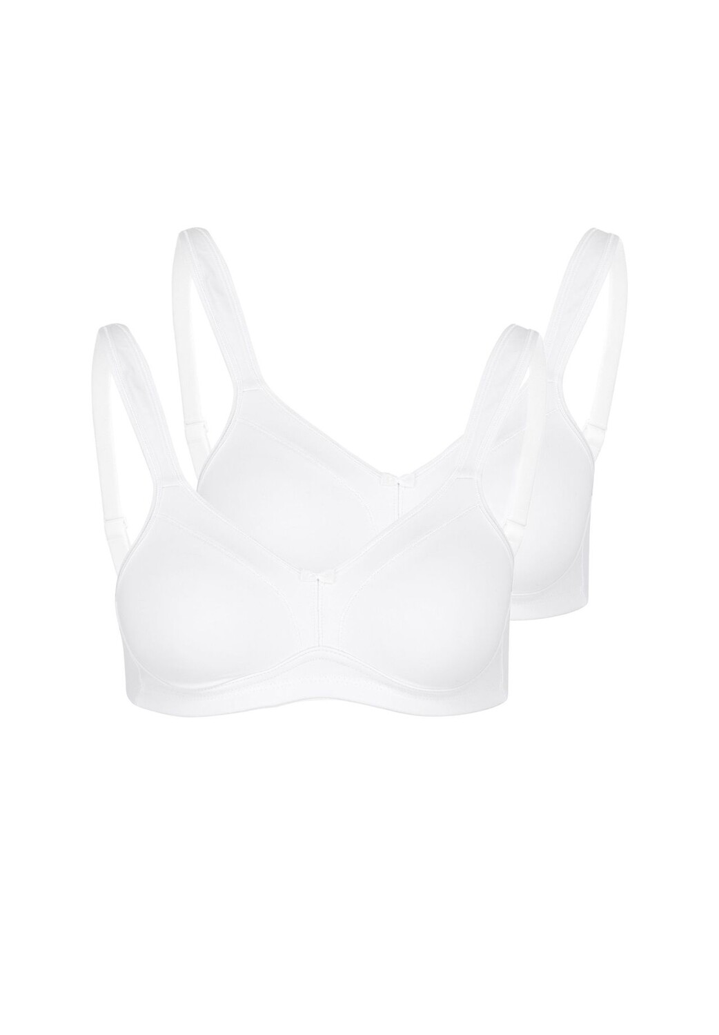 Бюстгальтер без косточек, 2 шт. Comfort Topsy susa, белый
Бюстгальтер без косточек, 2 шт. Comfort Topsy susa, белый