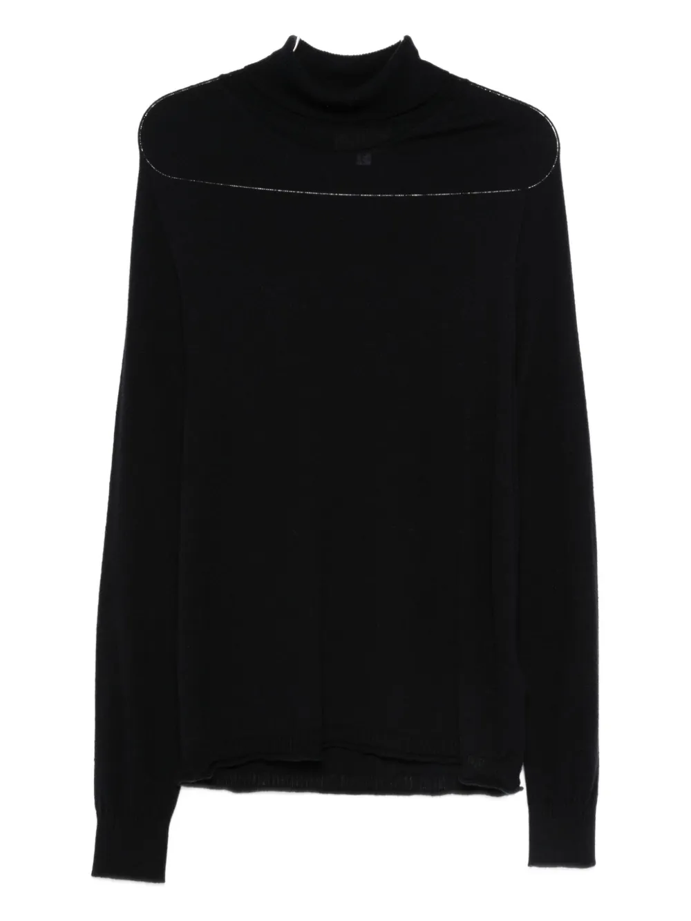 Свитер с воротником-стойкой 120% Lino, синий
Свитер с воротником-стойкой 120% Lino, синий