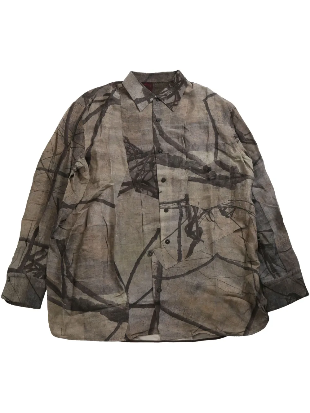 Рубашка с принтом Ziggy Chen, зеленый
Рубашка с принтом Ziggy Chen, зеленый